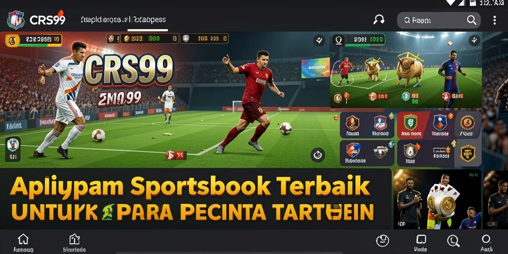 Tampilan menarik dari gameplay Sportsbook di CRS99.