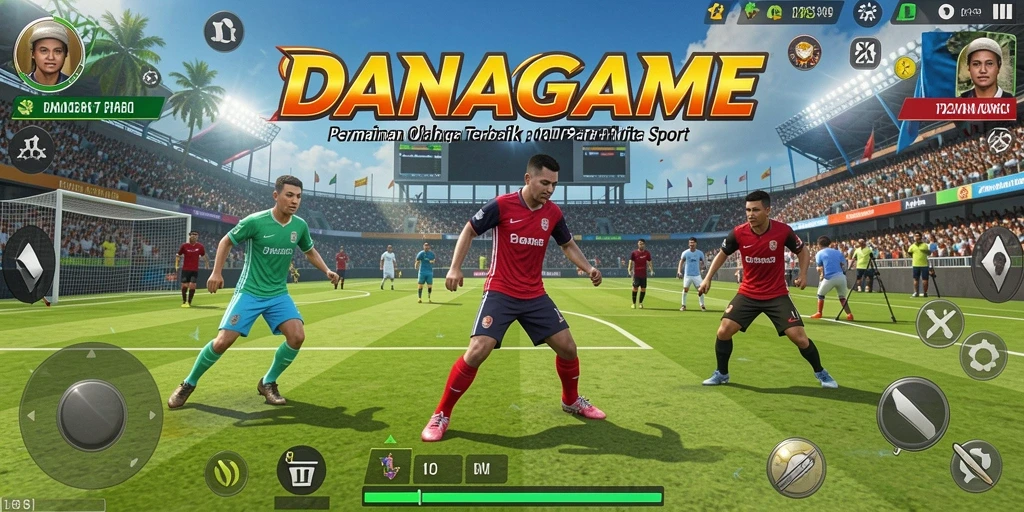 Tampilkan gameplay seru dan kompetitif dalam DANAGAME.