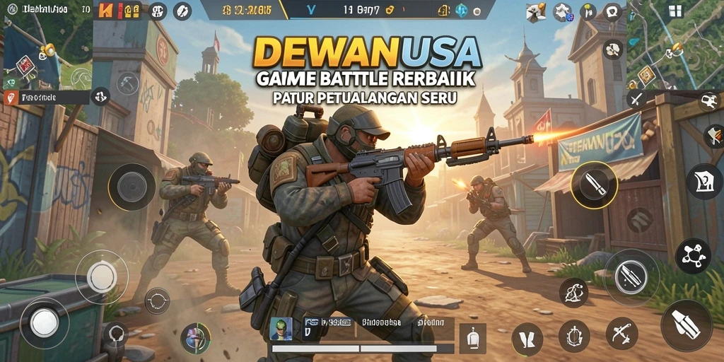 Screeenshot gameplay DEWANUSA yang menunjukkan aksi penuh ketegangan dan strategi.