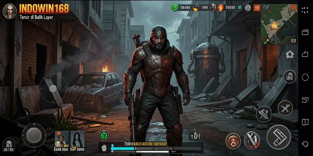 Gameplay menegangkan dengan suasana horor yang mencekam.
