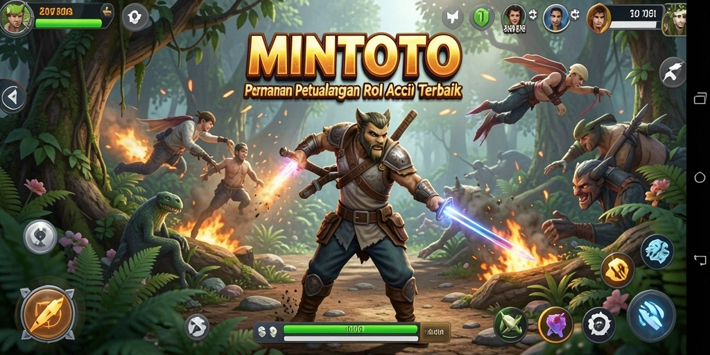 Gameplay MINTOTO yang mendebarkan dan penuh aksi.