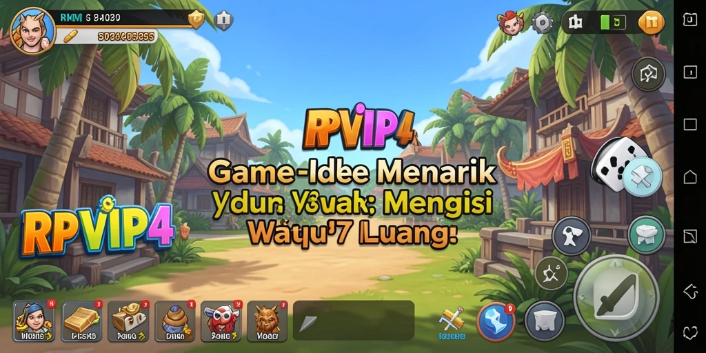 Tampilan gameplay <strong>RPVIP4</strong> yang menarik dan menawan.